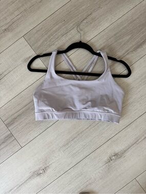lululemon athletica Lavender Crossback Sports Bra- energy bra size 10
